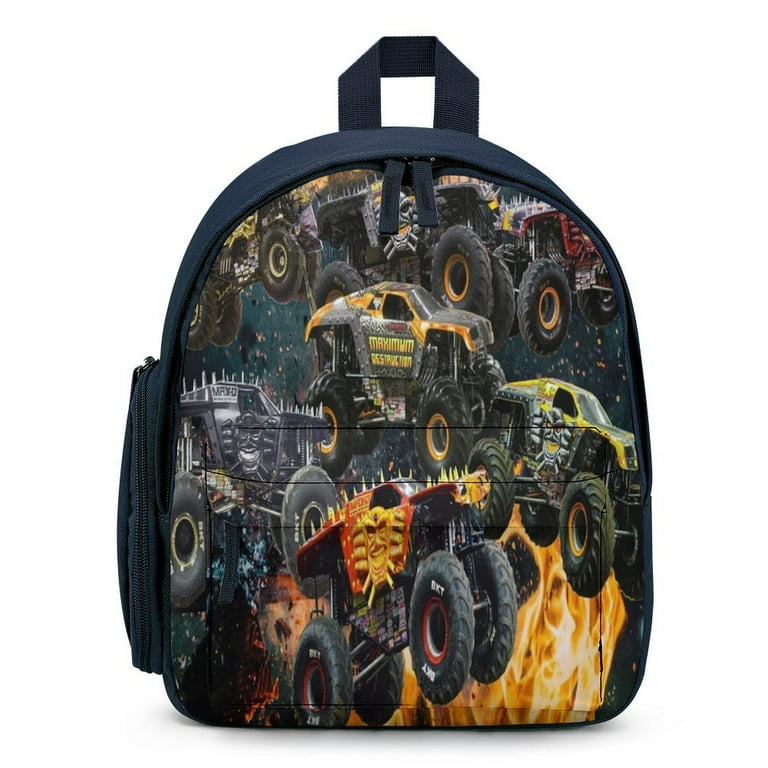 Monster mamaroo truck backpack
