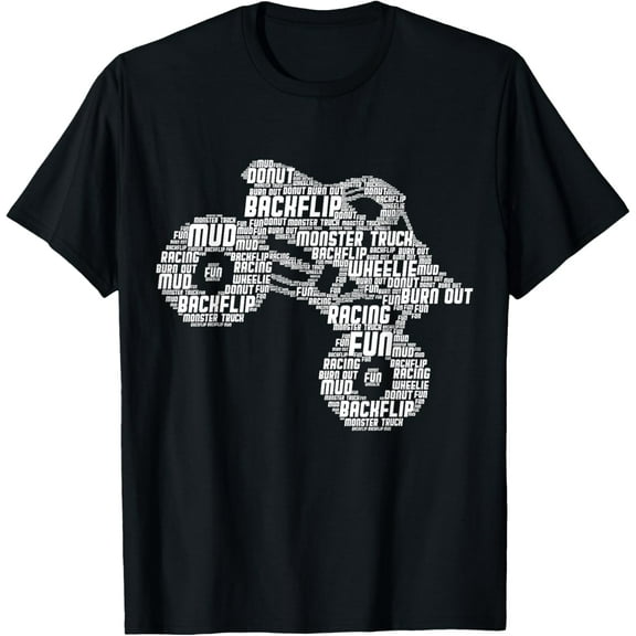 Monster Truck Kids Boys Girls T-Shirt