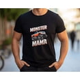thumbnail image 1 of Monster Truck Mama Mom Life Fun Monster Jam Lover Graphic Unisex T-Shirt.PNG V90195 up to size 5XL, 1 of 2