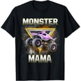 thumbnail image 1 of Monster Truck Mama Monster Truck Are My Jam Truck Lovers T-Shirt, 1 of 2