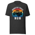 thumbnail image 1 of Monster Truck Mom Shirt, Unisex, Cool Mother's Day Shirt, Moms Love Monster Trucks Too Shirt, Monster Truck Lover Shirt, Monster Truck Fan (Dark Grey Heather, 2XL), 1 of 1