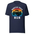 thumbnail image 1 of Monster Truck Mom Shirt, Unisex, Cool Mother's Day Shirt, Moms Love Monster Trucks Too Shirt, Monster Truck Lover Shirt, Monster Truck Fan (Navy, L), 1 of 1