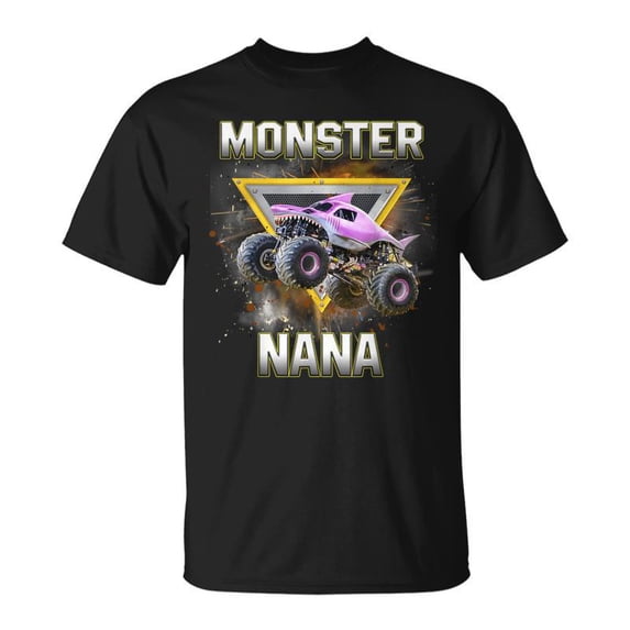 Monster Truck Nana Monster Truck Are My Jam Truck Lovers TShirt