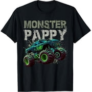 Monster Truck Pappy Family Matching Monster Truck Lovers T-Shirt, Vintage Birthday Gift