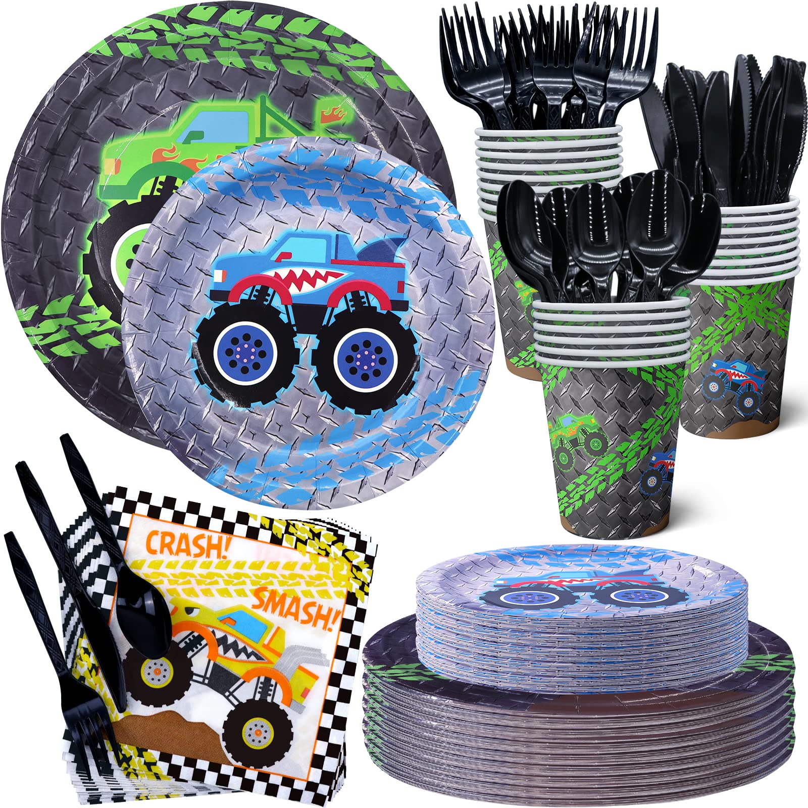 Monster Truck Party Favor Monster Truck BSL1 Party Supplies Monster — free download
