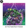 thumbnail image 1 of Monster Truck Party Supplies Disposable Tableware Plates Napkin Banner Tablecloth for Kids Boys 2nd Birthday Party Decorations, 1 of 10