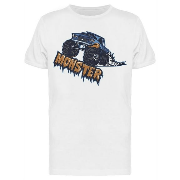 Monster Truck T-Shirt Men -Image by Shutterstock, Male Large