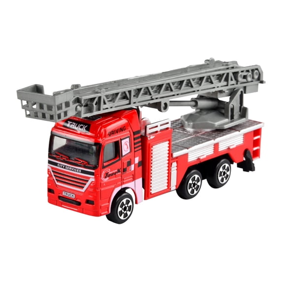 Monster Truck Track Rc Cars for Boys Age 4-7 Engineering Toy Mining Car Truck Children's Birthday Gift Fire Rescue Toys and Hobbies Clearance