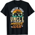 thumbnail image 1 of Monster Truck Uncle Wheelie Cool Monster Truck Uncle T-Shirt, 1 of 3