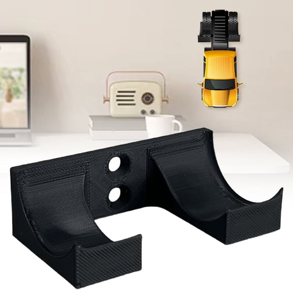 Monster Truck Wall Mounts, Toy Truck Wall Display Rack, Model Car Storage Organizer, Multi-Slot Horizontal Shelf, Wall-Mounted Frame Holder For Vehicle Models, Garage/Bedroom Model Car Holder,Black