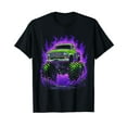 thumbnail image 1 of Monster Truck for Toddlers, Kids Monster Truck Retro Vintage T-Shirt, 1 of 5