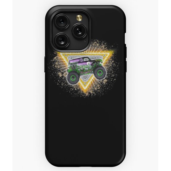 Monster Trucks Are My Jam Birthday Gift G2770 Phone Case for iPhone17 16 15 14 13 12 11 Pro Max