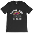 thumbnail image 1 of Monster Trucks Are My Jam, Funny Graphic Tee, Automotive - Funny Gift for Him, H24445 Unisex T-Shirt, Up to 5XL Available, 1 of 2