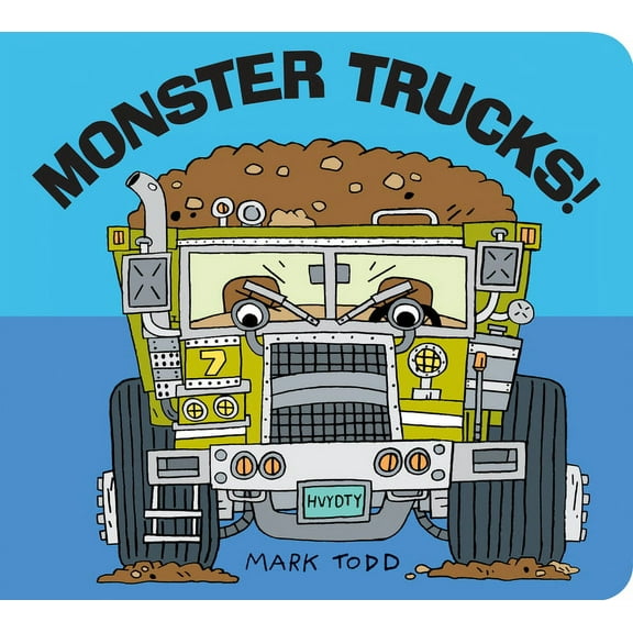 Monster Trucks!, (Board Book)