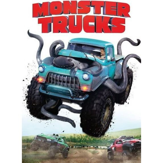 Monster Trucks (DVD) (Walmart Exclusive)