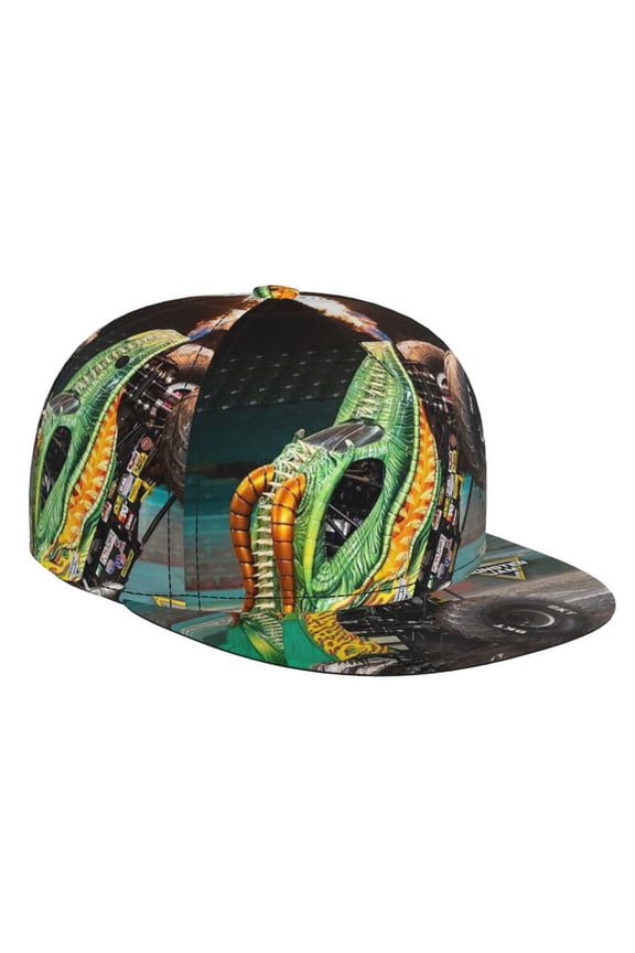 Monster Trucks-Ja-m Brim Bill Baseball Cap Adjustable Snapback Hat Hip Hop Dad Caps Men Women