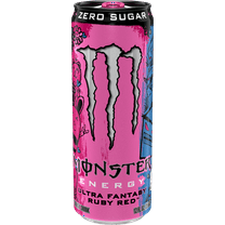 Monster Ultra Fantasy Ruby Red, Sugar Free Energy Drink, 12 fl oz