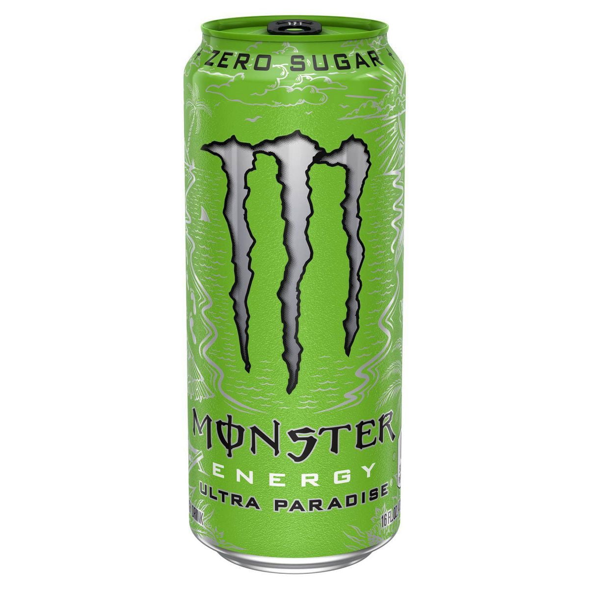 Monster Ultra Paradise Energy Drink - 16 fl oz Can - Pack of 2