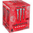 thumbnail image 1 of Monster Ultra Red Energy Drink, 16 Fl. Oz., 4 Count, 1 of 2