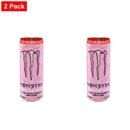 Monster Ultra Strawberry Dreams Energy Drink - 12 fl oz Can