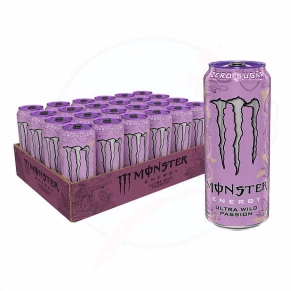 Monster Ultra Wild Passion Energy Drink 24ct 16 fl oz