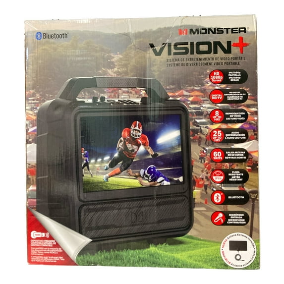 Monster Vision Plus Portable HD 1080P Entertainment System
