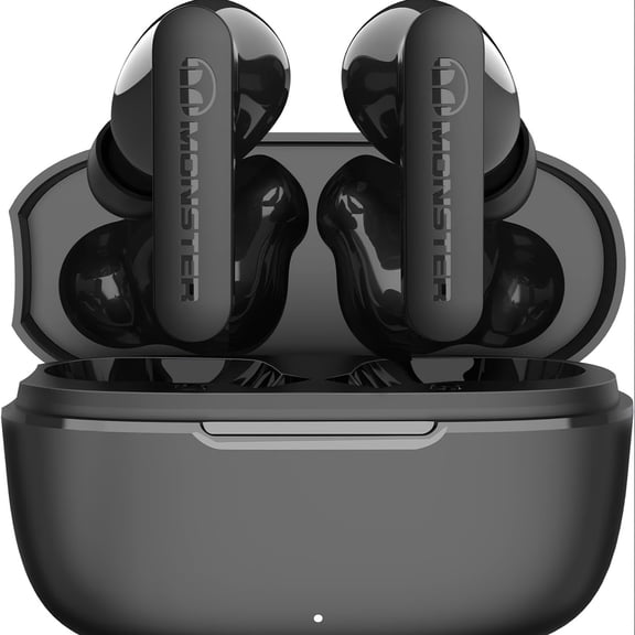Monster Wireless Earbuds With CVC 8.0 Noise Reduction, Ear Stereo Earphones 60H Playtime, Fast Charging For Sport
