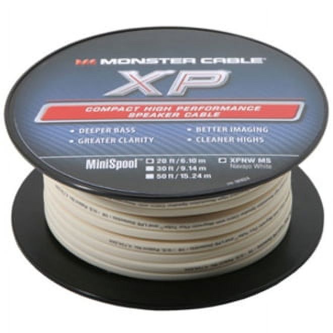 Monster XP Compact High Performance Speaker Cable MKII 20 ft. Mini Spool - image 1 of 2