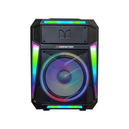 Monster Z6 All-in-One PA Bluetooth Speaker System Portable Wireless Karaoke & Party Speaker, Rechargeable