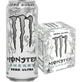 thumbnail image 1 of Monster® Zero Sugar Zero Ultra Energy Drink Multipack Cans, 1 of 1