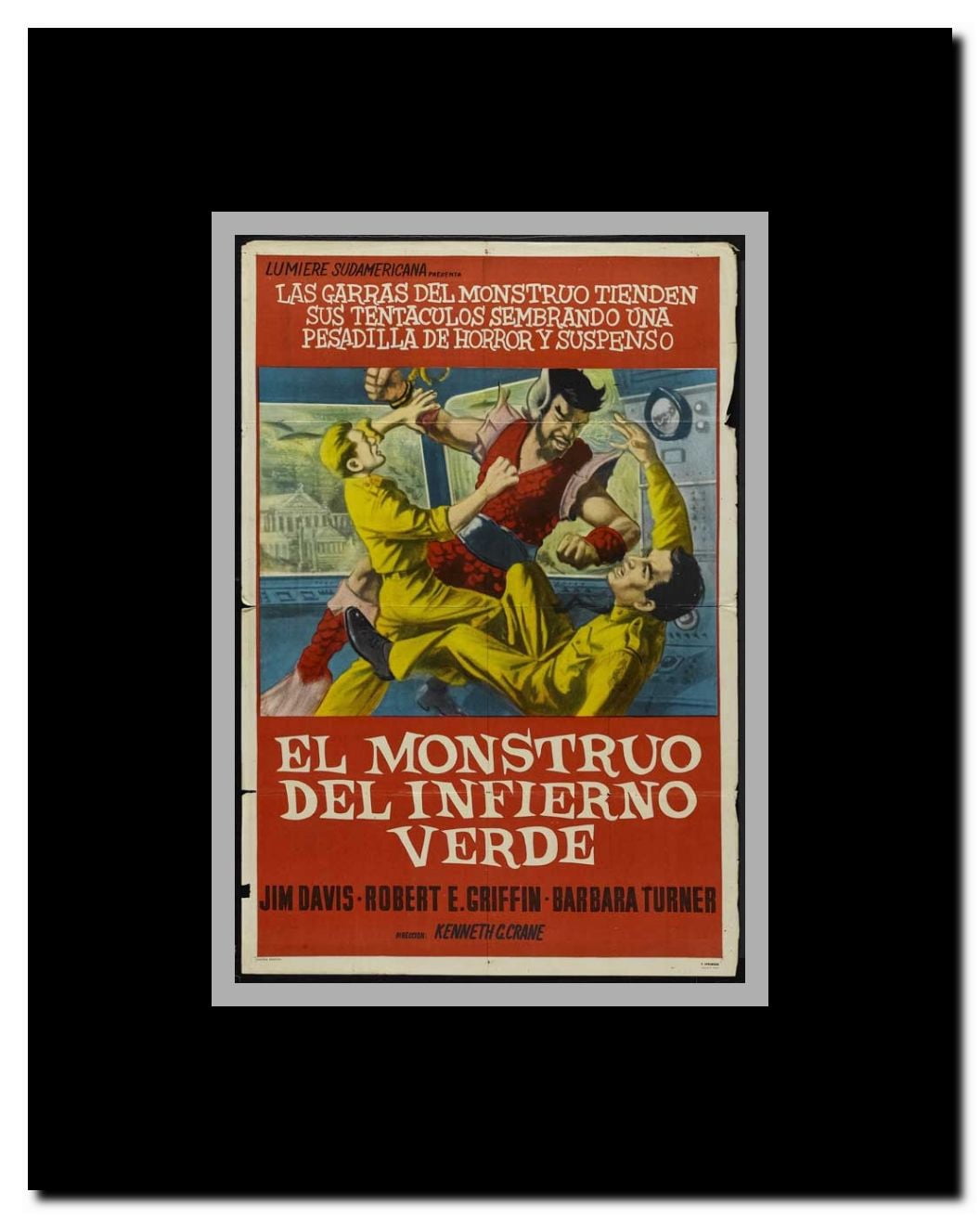 Monster from Green Hell Framed Movie Poster