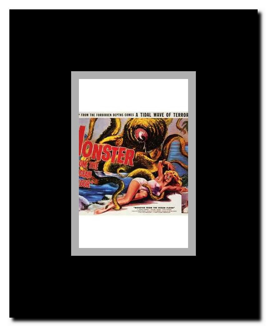 Monster from the Ocean Floor Framed Movie Poster