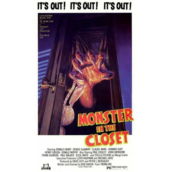 Monster in the Closet Movie Poster Print (27 x 40)