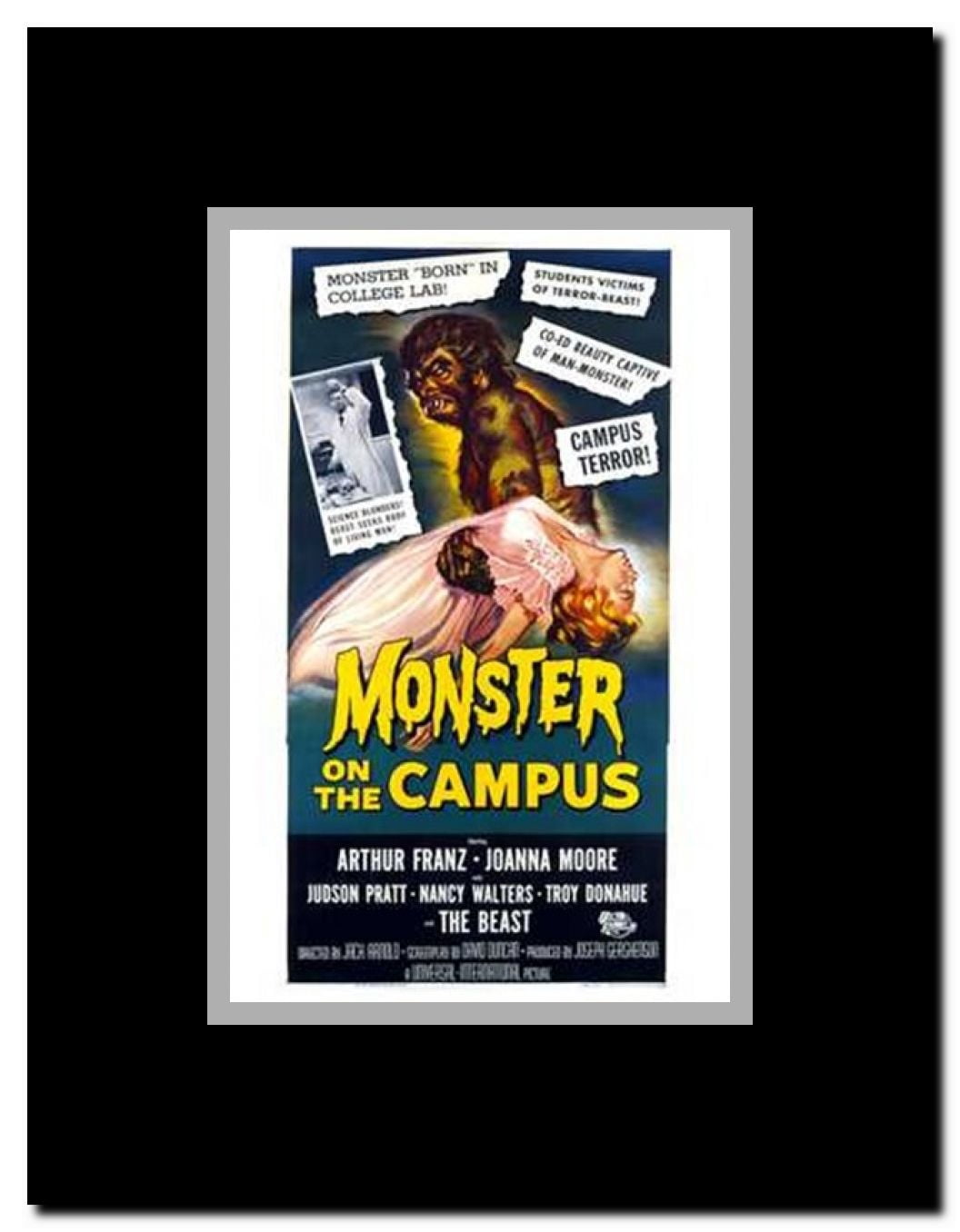 Monster on the Campus Framed Movie Poster