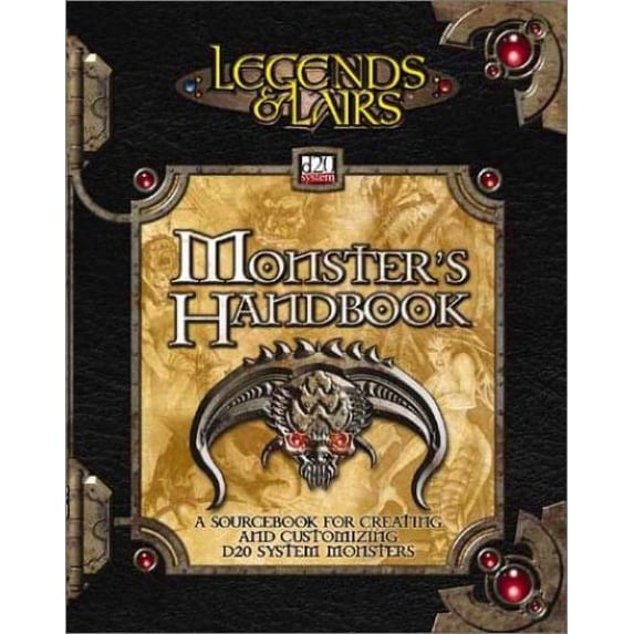 Pre-Owned Monster's Handbook: A Sourcebook for Creating and Customizing D20 System Monsters (Hardcover) 1589940768 9781589940765