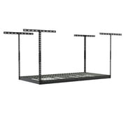 MonsterRax 2' x 8' Overhead Garage Storage Rack Holds 350 Lbs, Hammertone
