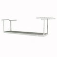 thumbnail image 1 of MonsterRax 2' x 8' Overhead Garage Storage Rack Holds 350 Pounds, White, 1 of 9