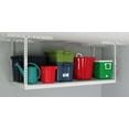 thumbnail image 1 of MonsterRax 2x6 Overhead Storage Rack - White - 18" - 33" Drop Down, 1 of 2