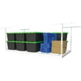 MonsterRax Overhead Garage Storage Rack 4 x 8 Ceiling Racks for