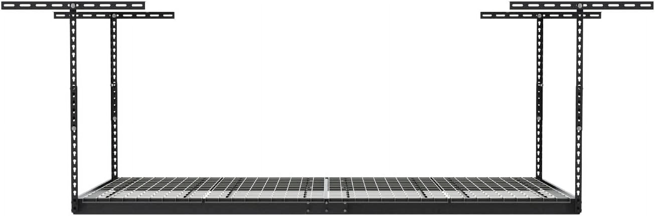 MonsterRax Overhead Garage Storage Rack 4 x 8 Ceiling Racks for