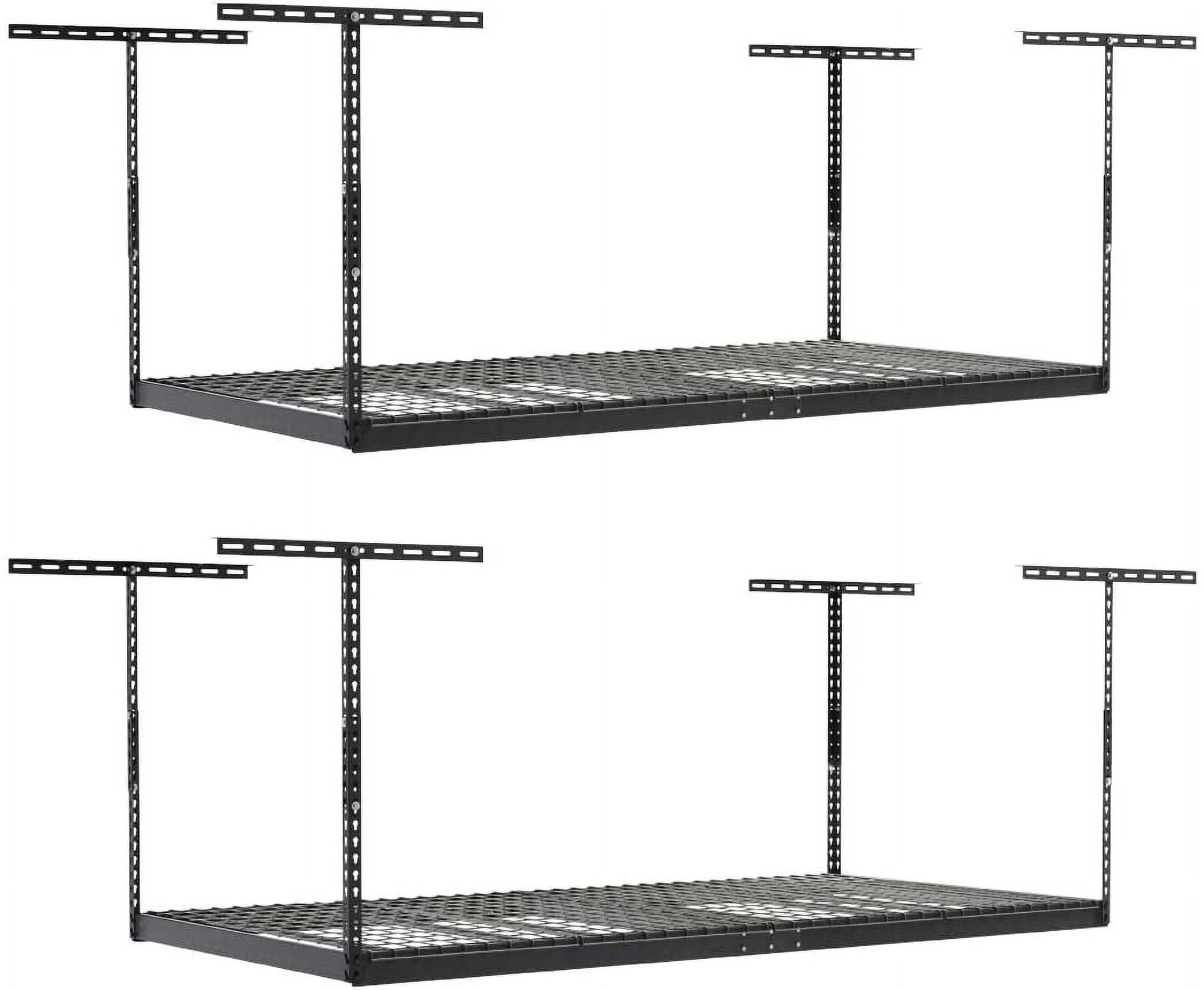 MonsterRax Overhead Garage Storage Rack 4 x 8 Ceiling Racks for