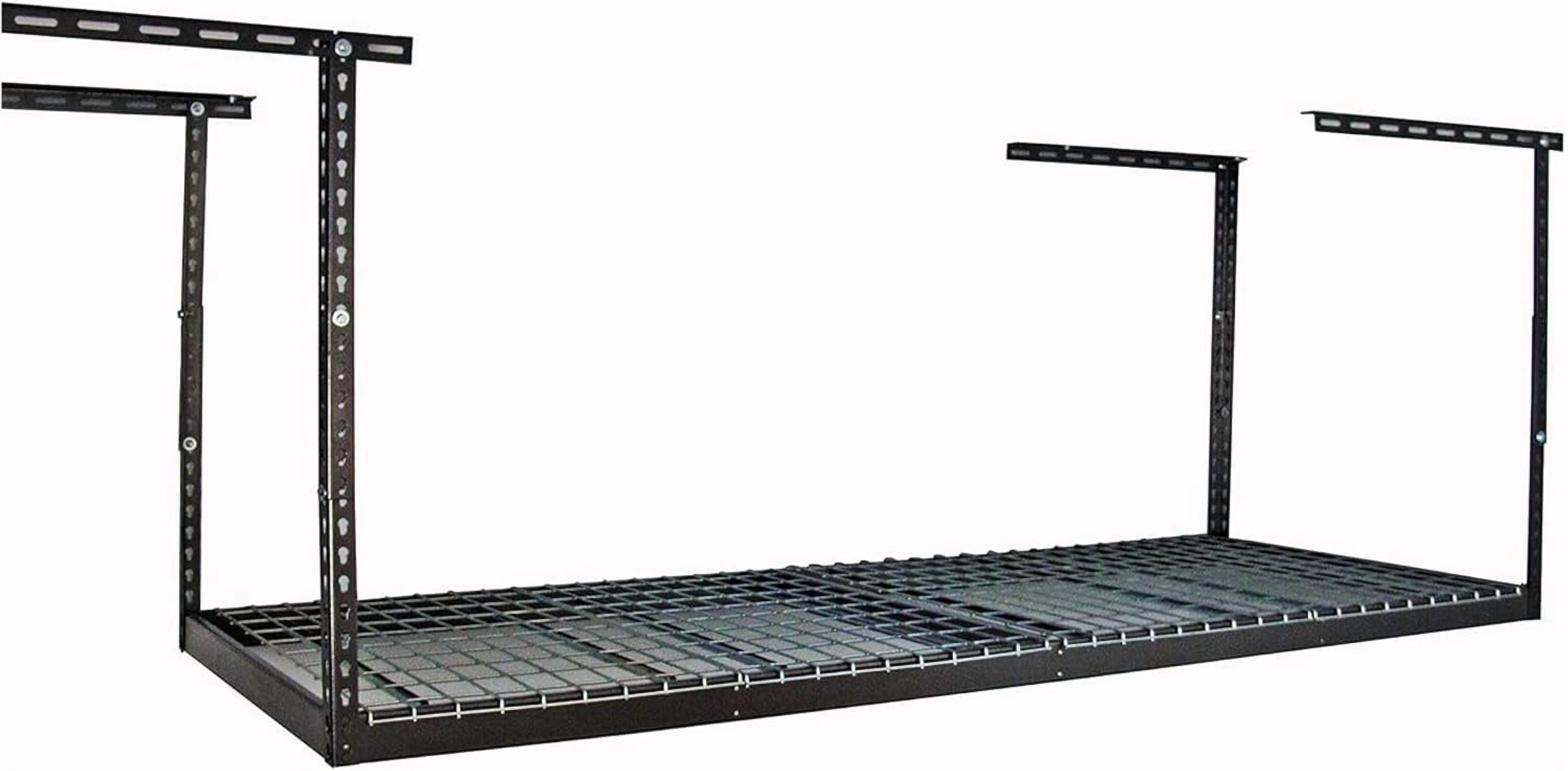 MonsterRax Overhead Garage Storage Racks 3x8’ Ceiling Mounted Shelving ...