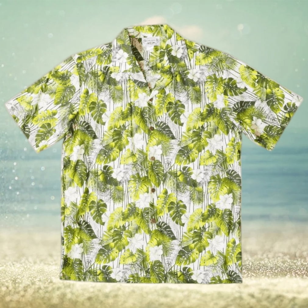 Monstera Green Nice Design Hawaiian Shirt - Walmart.com