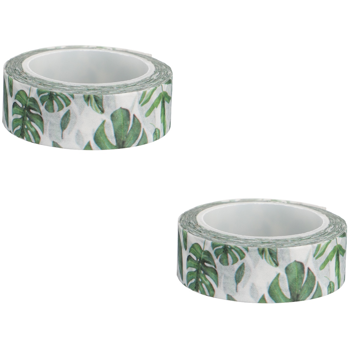 Monstera Leaf Paper Tape Tropical Plants Washi Tapes Green Duct