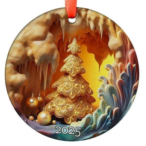 Monstera Love: -Style Christmas Ornament - Made With Real Glass, Holiday Keepsake, Xmas Tree Hanging Decoration, Seasonal Gift Idea, Collectible Ornament 2025 Christmas Tree Decora