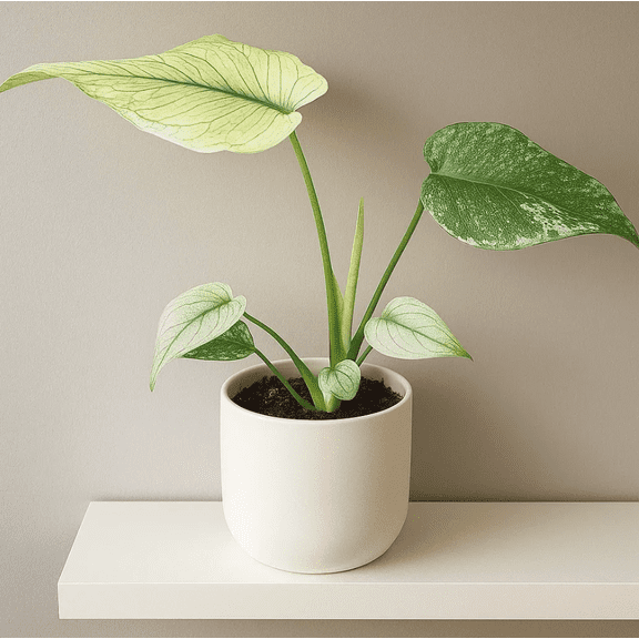 Monstera Mint Live Starter Plants for Planting, Monstera Plant, Rare Tropical Monstera Well Rooted, 4 to 6 Inch Tall, Ship No Pot