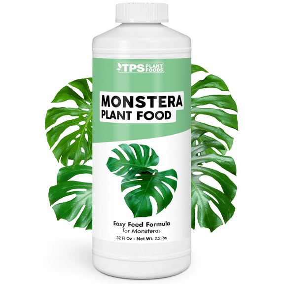 Monstera Plant Food for Monsteras and Philodendrons, Tropical Houseplant Liquid Fertilizer, 32 oz (1 Quart)
