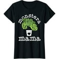 thumbnail image 1 of Monstera Plant Mama Shirt Plant Lovers Gift Ideas for Women T-Shirt Short Sleeves, 1 of 3