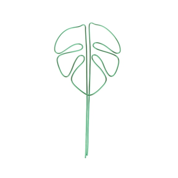 Monstera Shaped Plant Support Pole Sturdy Alloy Support Pile Easy Installation Decorative Plant Stand For Small Medium Plant