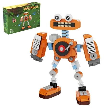 Monsters Chorus Singing Building Block Kit, Collectible Building Bricks Gift for Kid Fans(305Pcs)